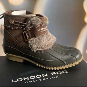 New !! Women’s London Fog Willette Brown Size 9M